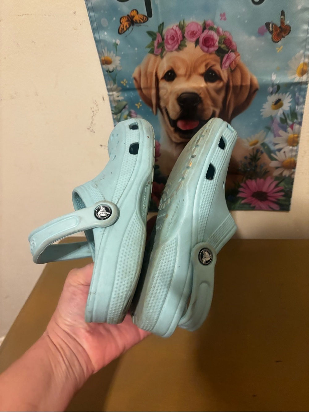 CROCS Light Blue Classic Clog 5/7 - Picture 7 of 7